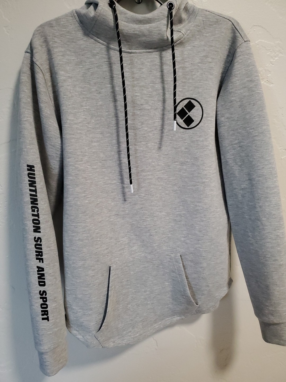 Grey Pullover Hoodie